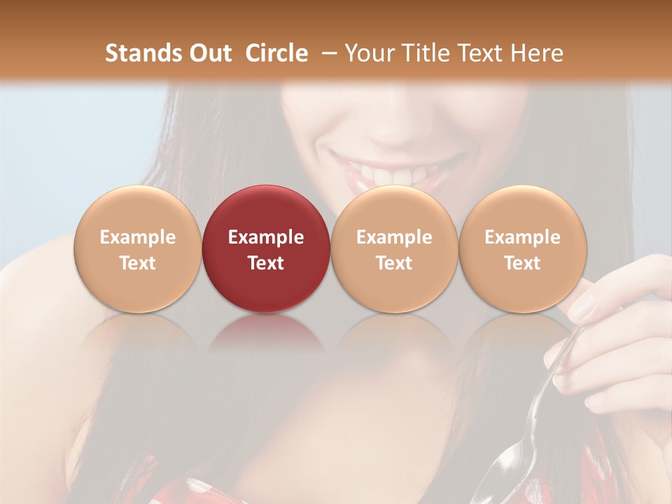 Lipstick Retro Latina PowerPoint Template