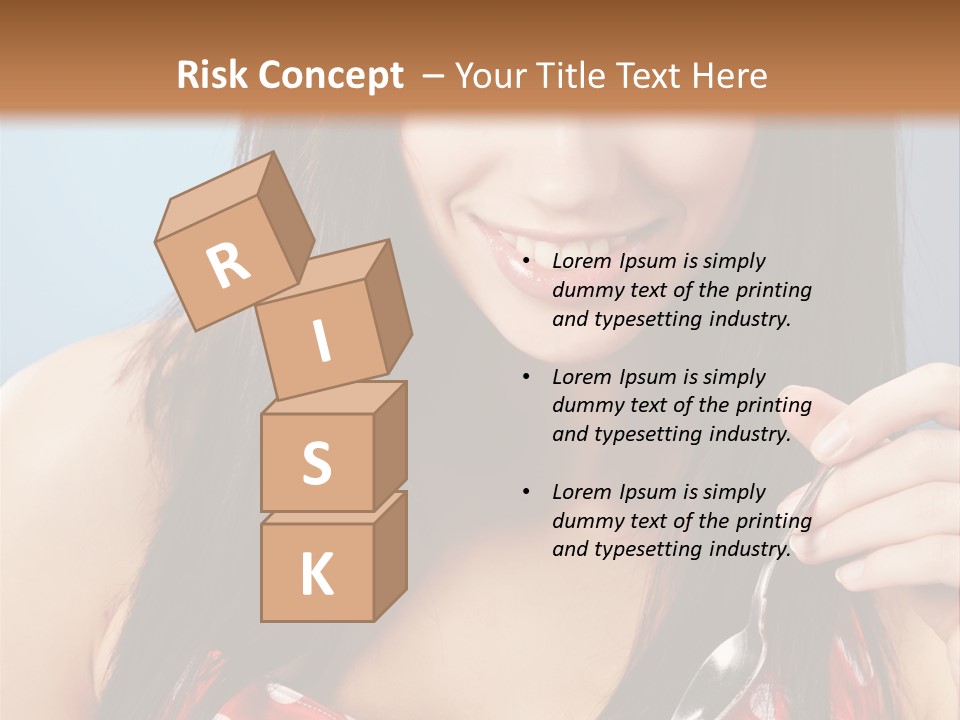 Lipstick Retro Latina PowerPoint Template