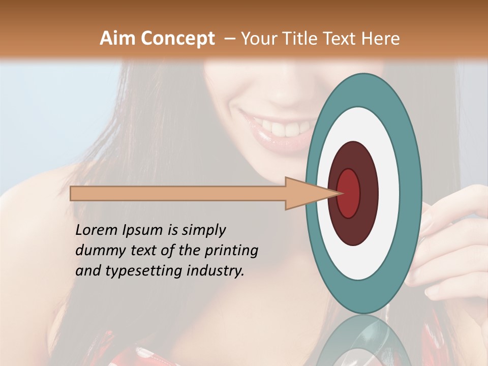 Lipstick Retro Latina PowerPoint Template