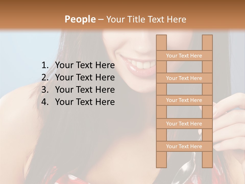 Lipstick Retro Latina PowerPoint Template