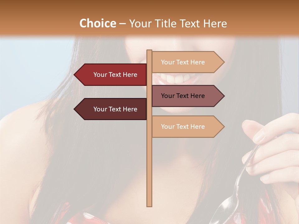 Lipstick Retro Latina PowerPoint Template