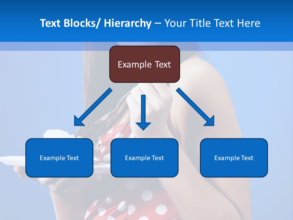 Cake Portrait Red PowerPoint Template