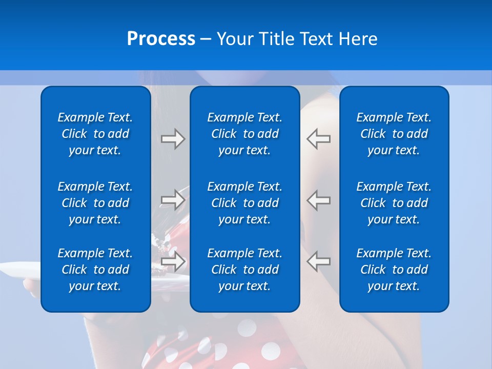 Cake Portrait Red PowerPoint Template