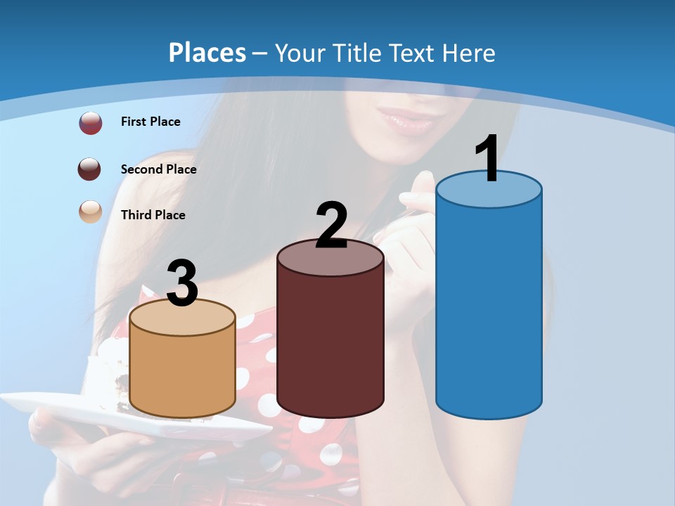 Red Down Attractive PowerPoint Template