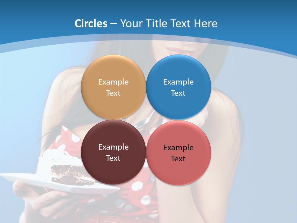 Red Down Attractive PowerPoint Template