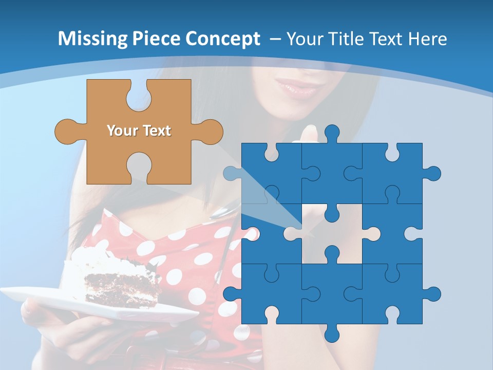 Red Down Attractive PowerPoint Template