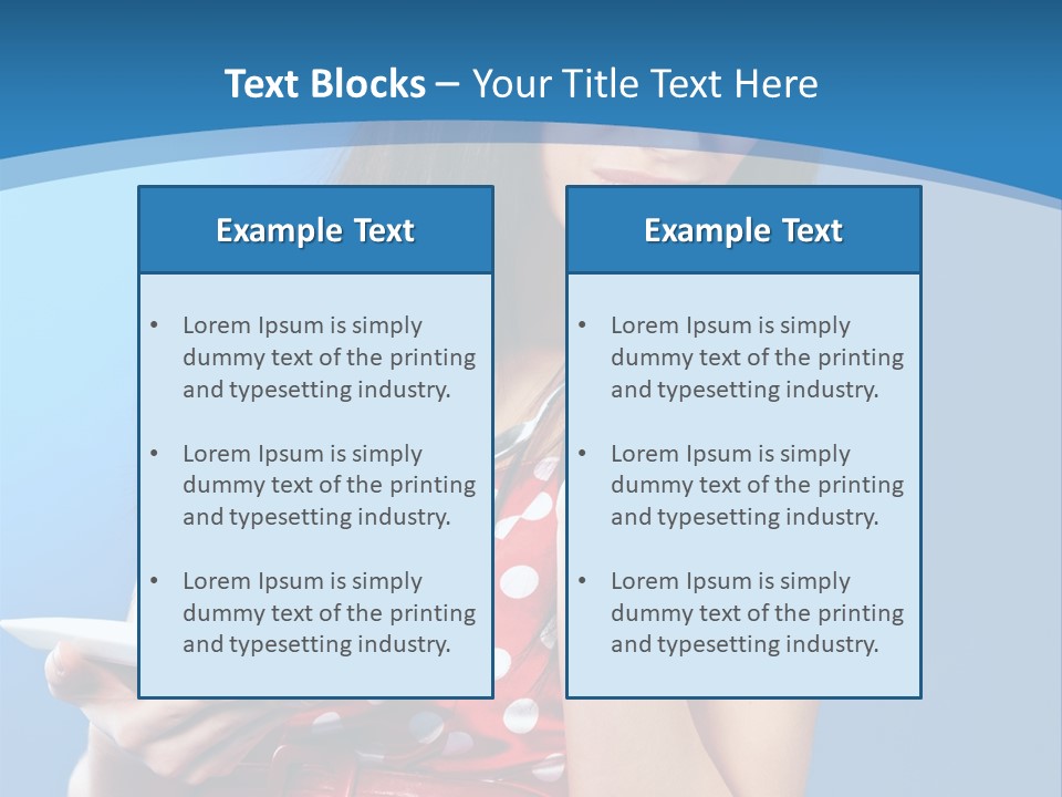 Red Down Attractive PowerPoint Template