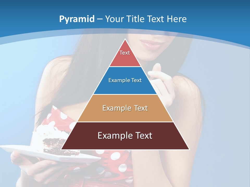 Red Down Attractive PowerPoint Template