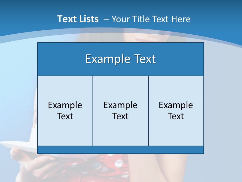 Red Down Attractive PowerPoint Template