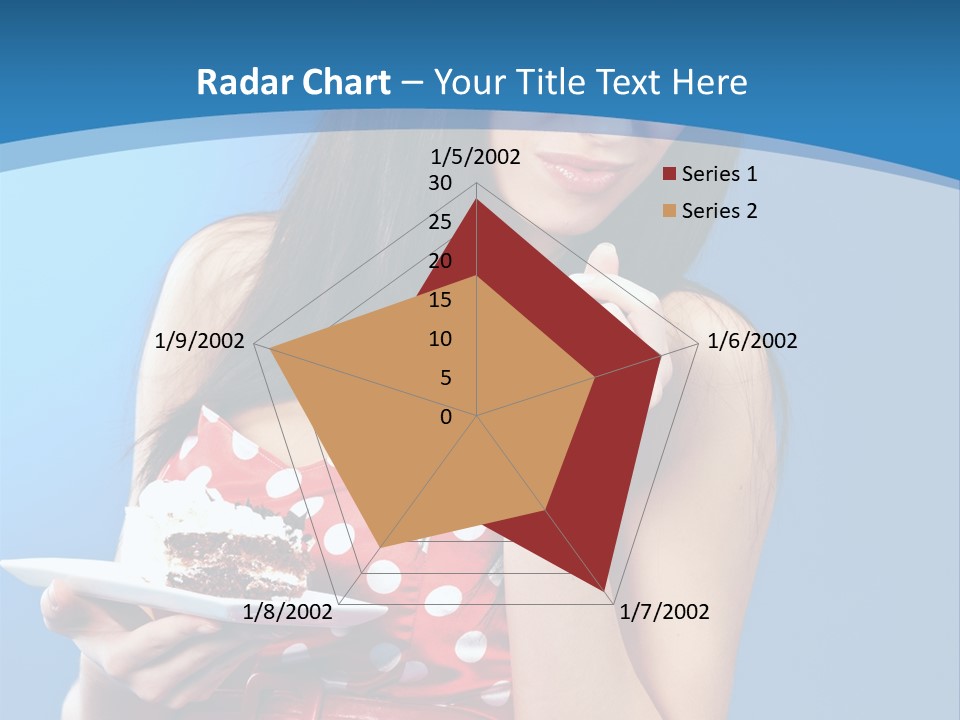 Red Down Attractive PowerPoint Template
