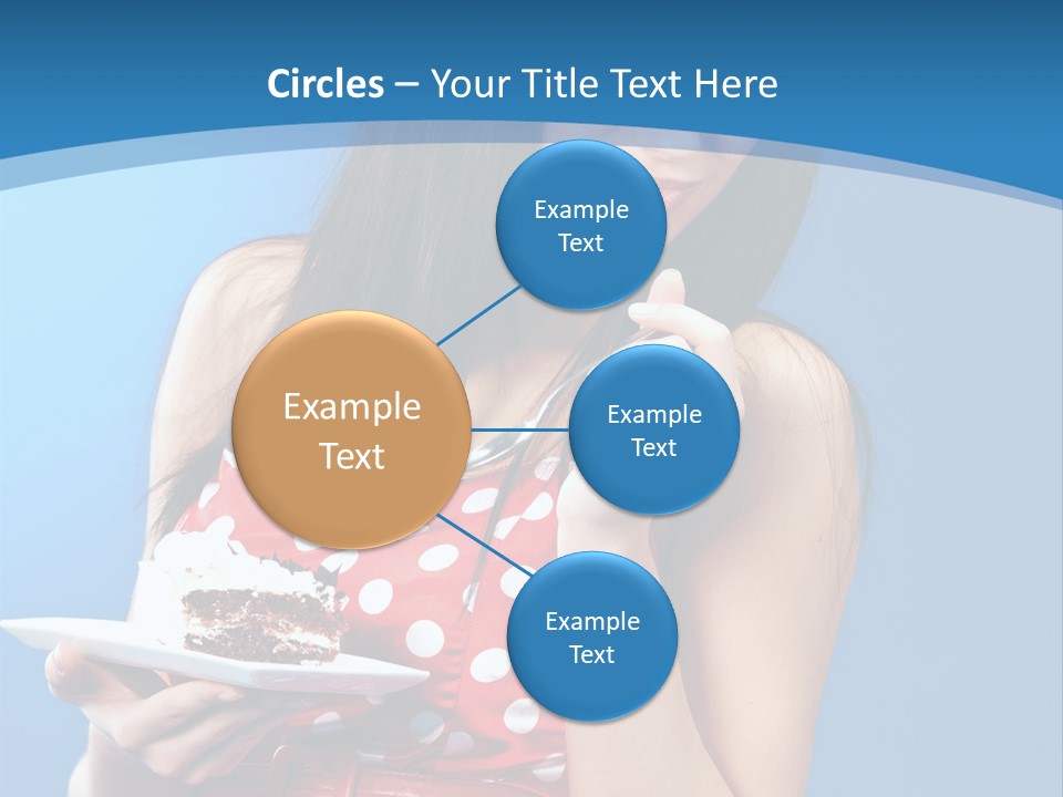 Red Down Attractive PowerPoint Template