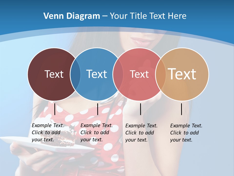 Red Down Attractive PowerPoint Template