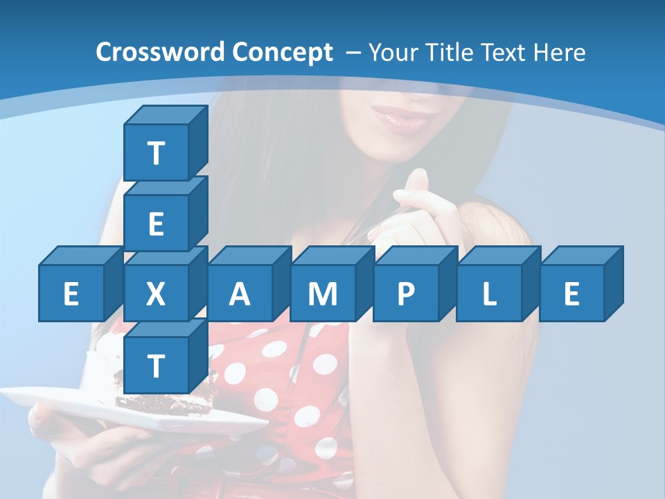 Red Down Attractive PowerPoint Template