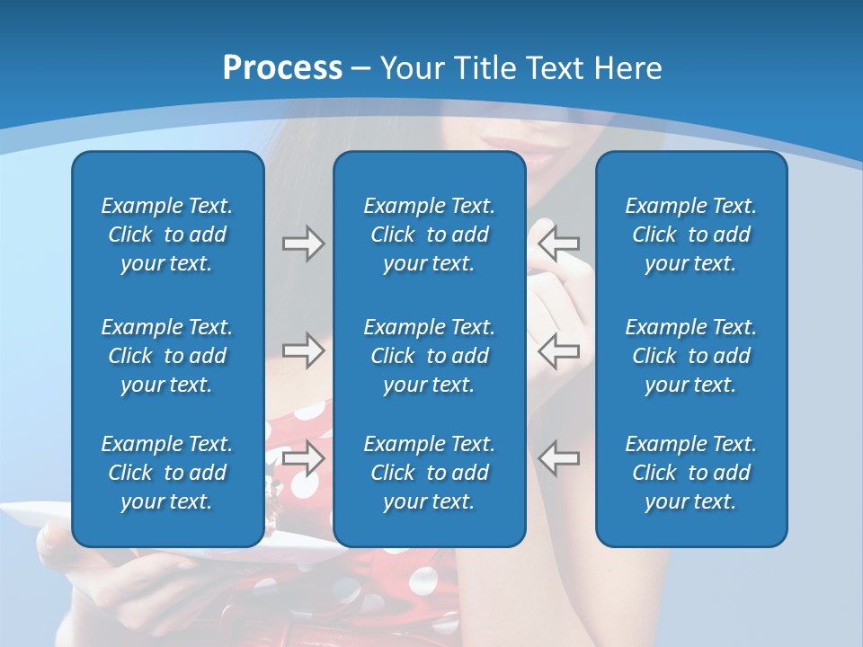 Red Down Attractive PowerPoint Template