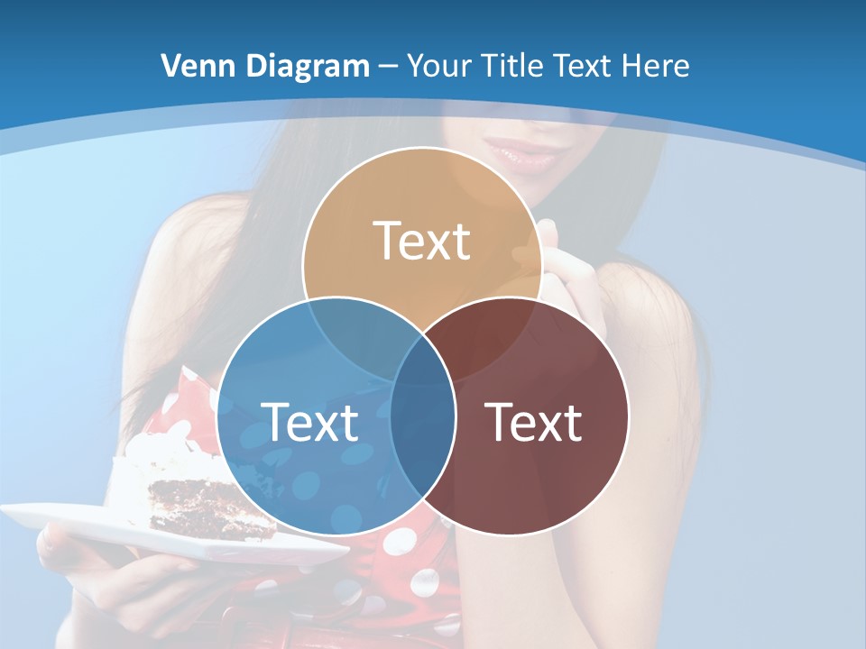 Red Down Attractive PowerPoint Template