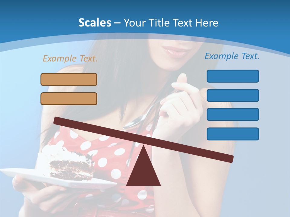 Red Down Attractive PowerPoint Template
