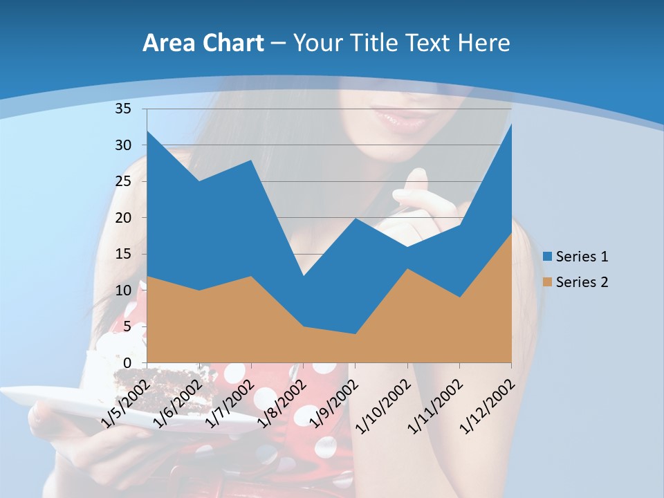 Red Down Attractive PowerPoint Template