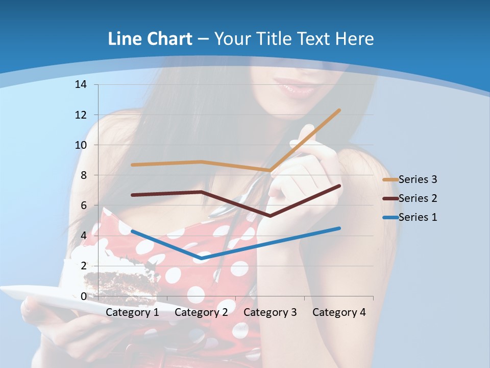 Red Down Attractive PowerPoint Template