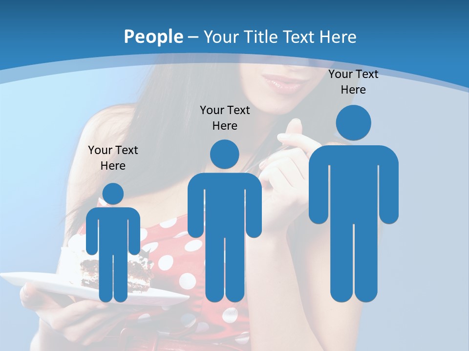 Red Down Attractive PowerPoint Template