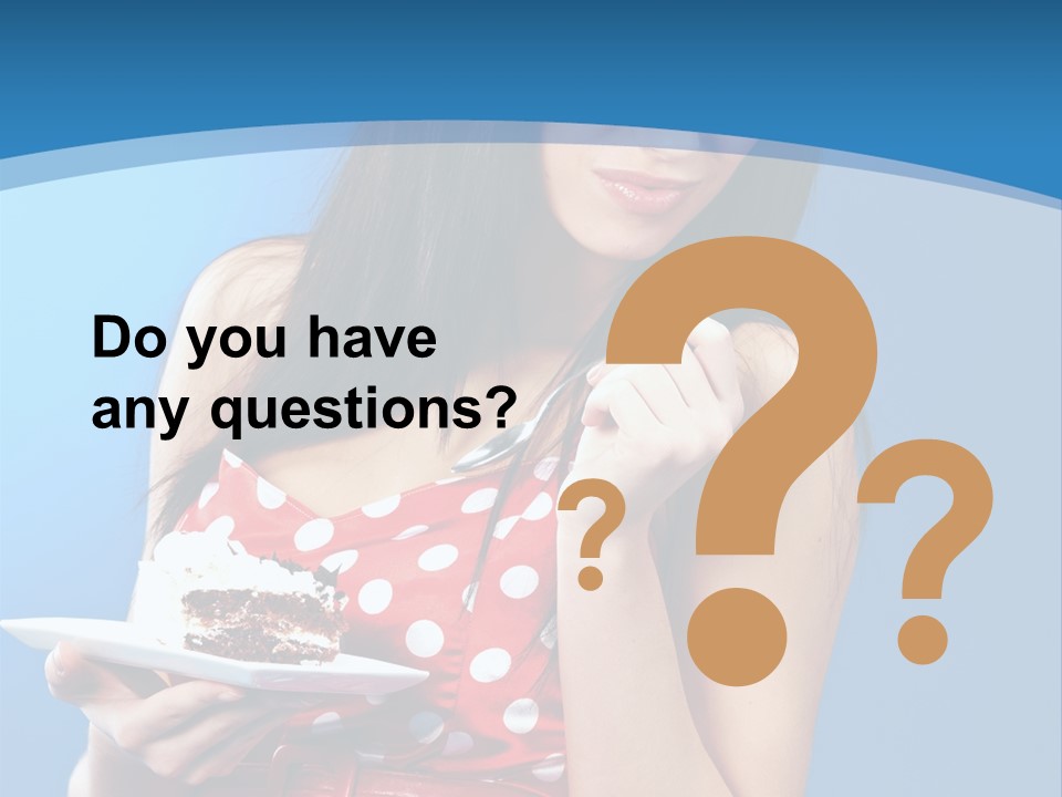 Red Down Attractive PowerPoint Template