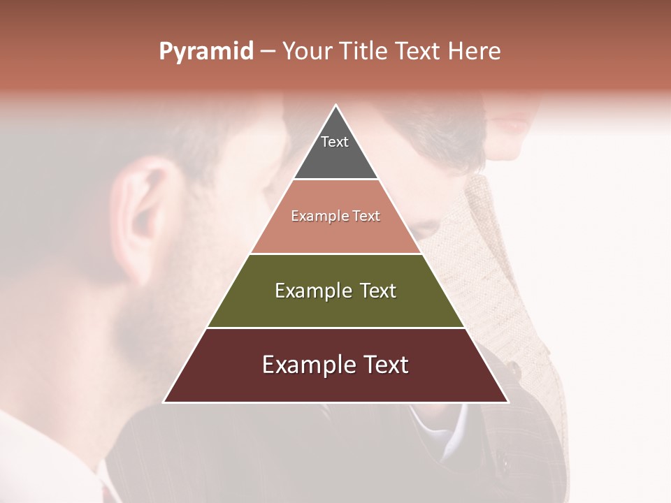 Europe Businesswoman Vogue PowerPoint Template