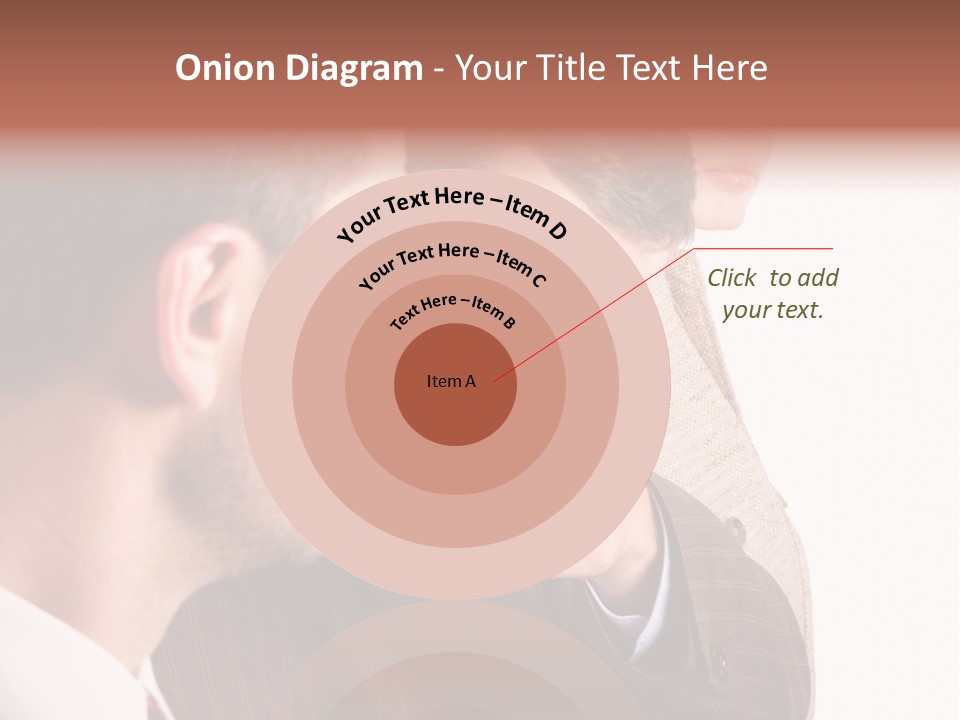 Europe Businesswoman Vogue PowerPoint Template