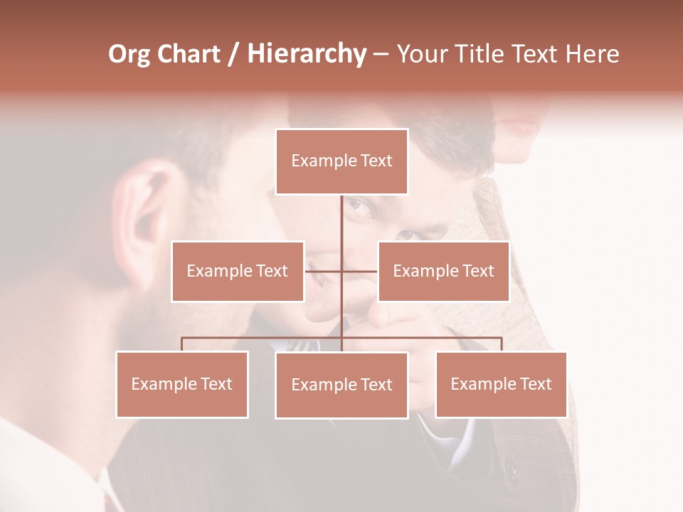 Europe Businesswoman Vogue PowerPoint Template