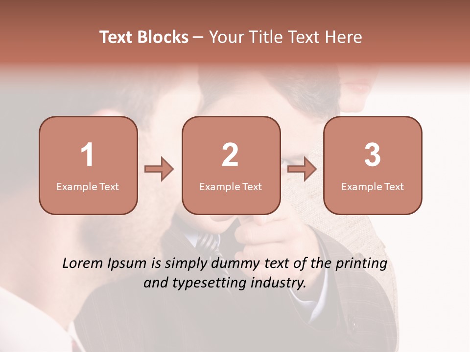 Europe Businesswoman Vogue PowerPoint Template