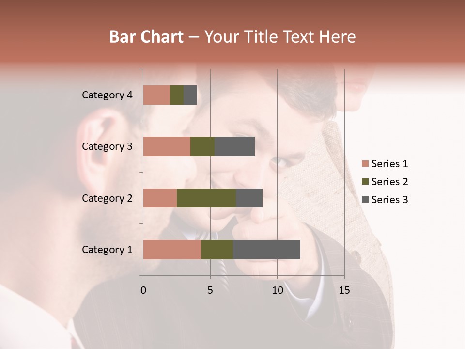 Europe Businesswoman Vogue PowerPoint Template