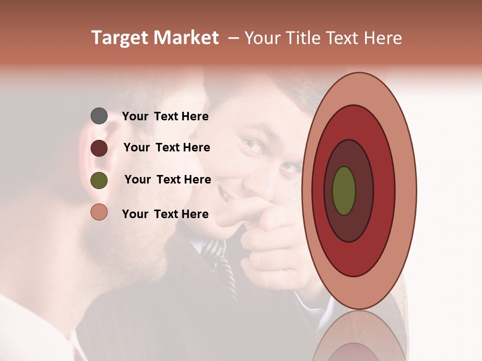 Europe Businesswoman Vogue PowerPoint Template