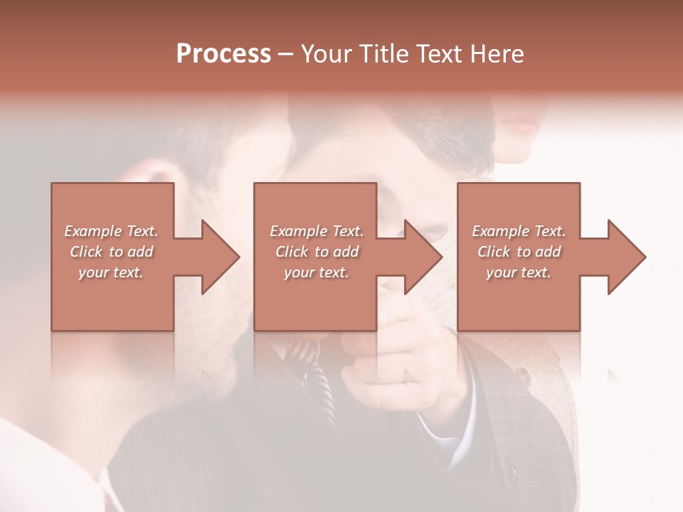 Europe Businesswoman Vogue PowerPoint Template