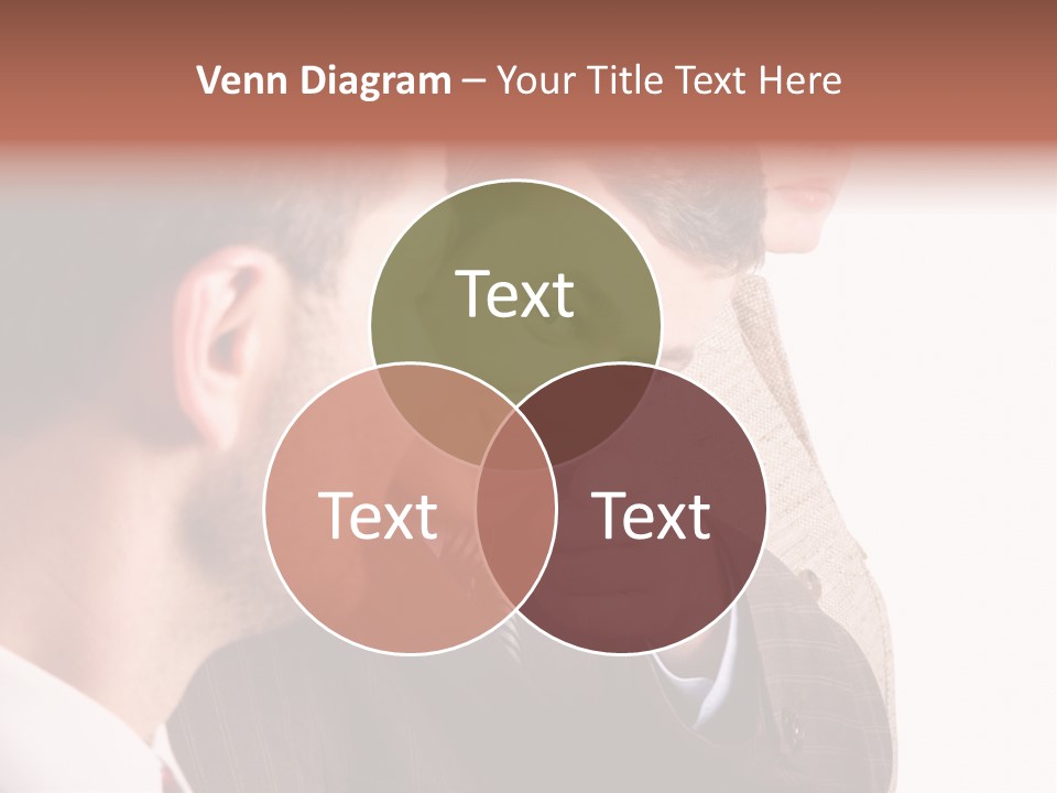 Europe Businesswoman Vogue PowerPoint Template