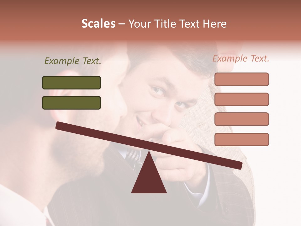 Europe Businesswoman Vogue PowerPoint Template