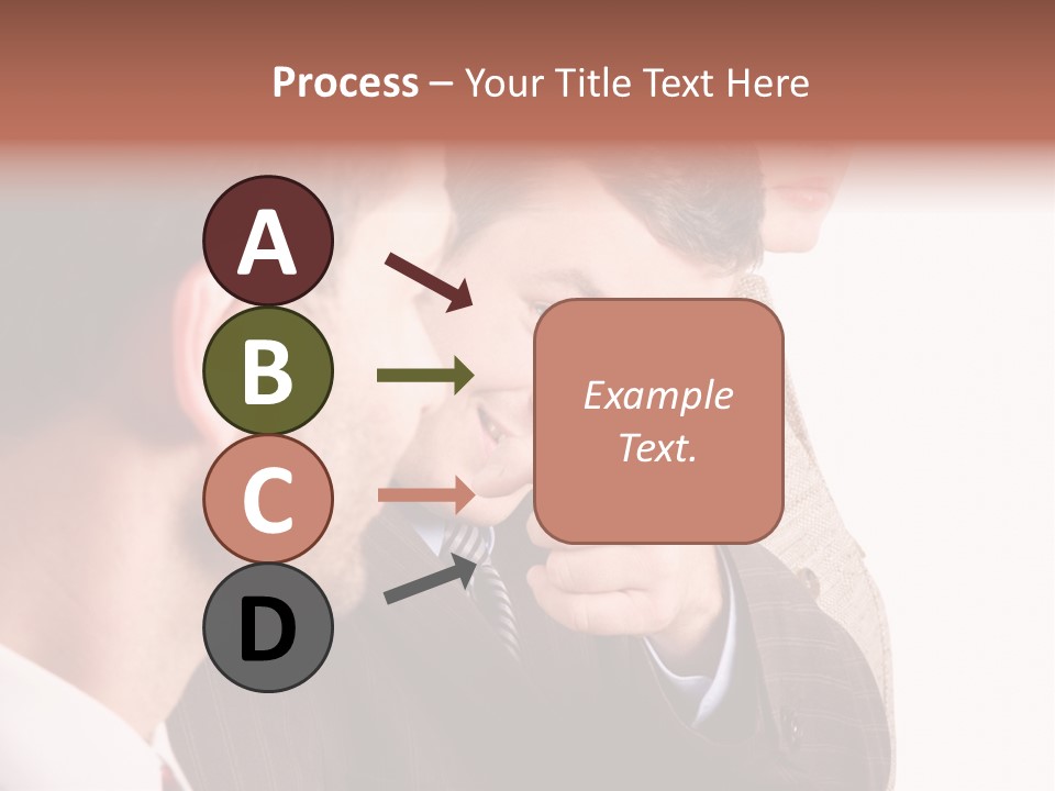 Europe Businesswoman Vogue PowerPoint Template