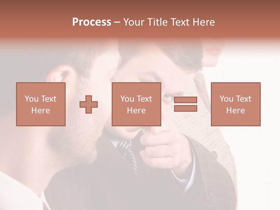 Europe Businesswoman Vogue PowerPoint Template