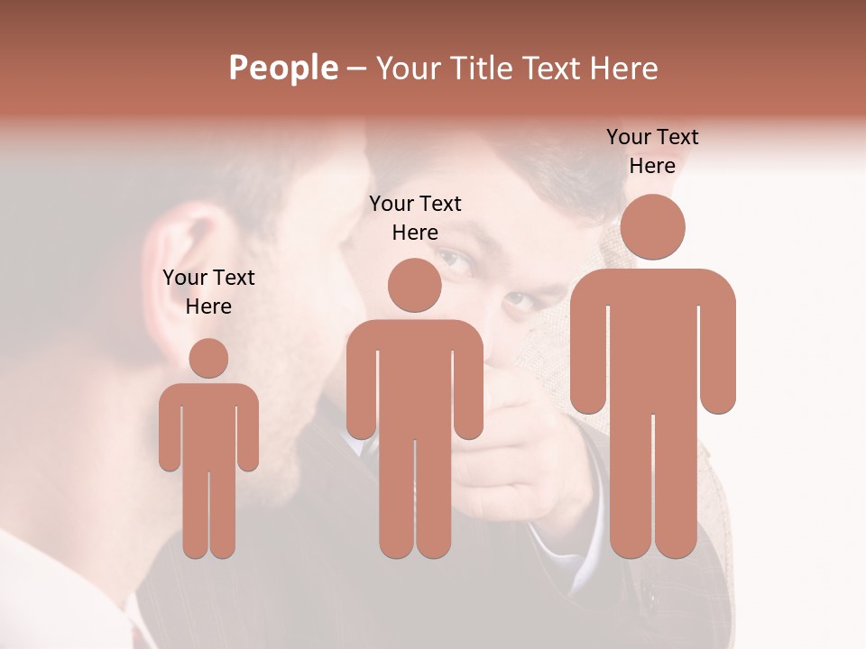 Europe Businesswoman Vogue PowerPoint Template