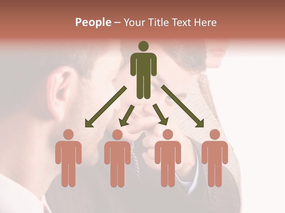 Europe Businesswoman Vogue PowerPoint Template