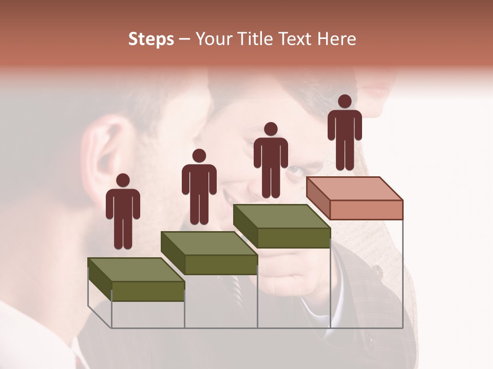 Europe Businesswoman Vogue PowerPoint Template