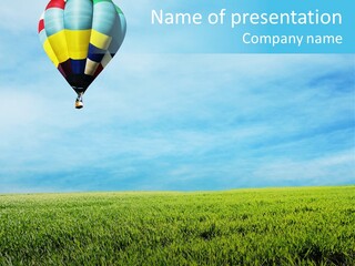 Transportation Summer Rise PowerPoint Template