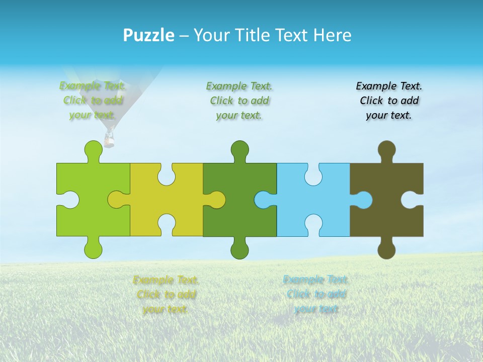 Transportation Summer Rise PowerPoint Template