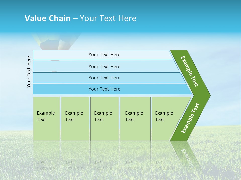 Transportation Summer Rise PowerPoint Template