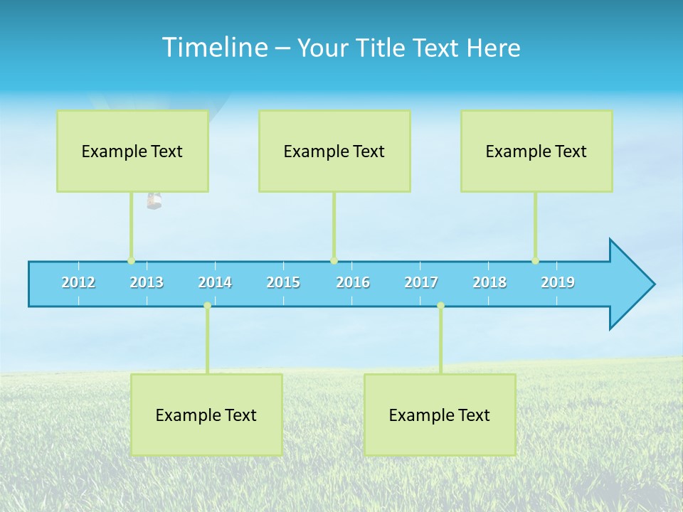 Transportation Summer Rise PowerPoint Template