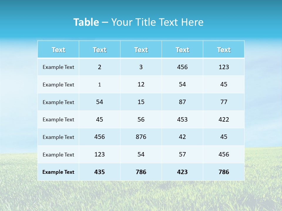 Transportation Summer Rise PowerPoint Template