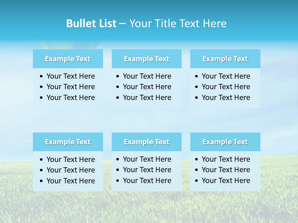 Transportation Summer Rise PowerPoint Template