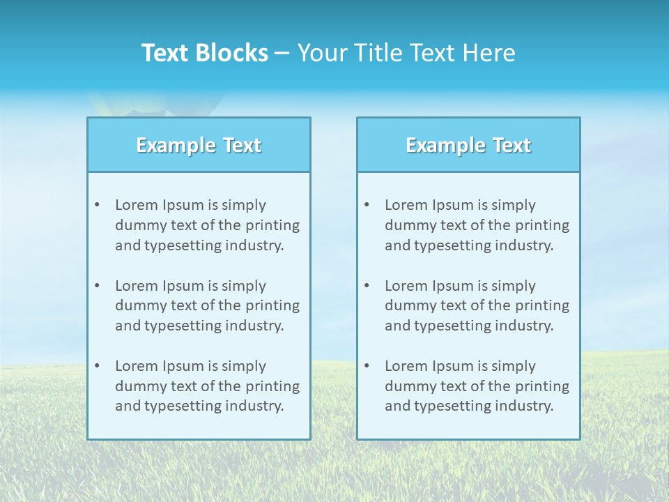 Transportation Summer Rise PowerPoint Template