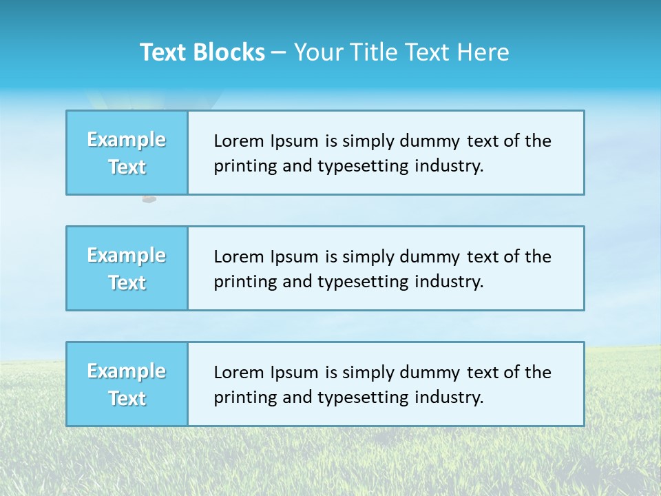 Transportation Summer Rise PowerPoint Template