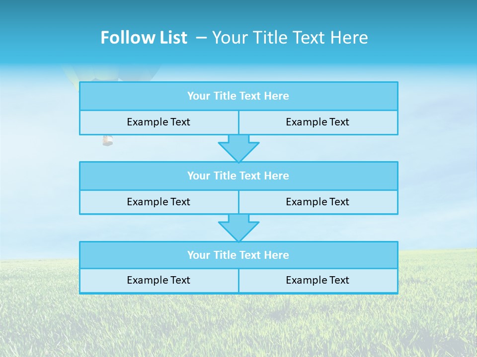 Transportation Summer Rise PowerPoint Template