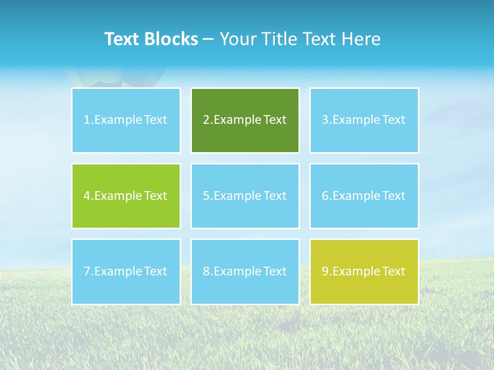 Transportation Summer Rise PowerPoint Template