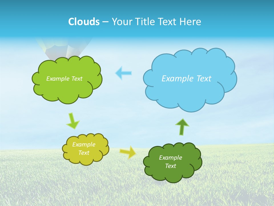 Transportation Summer Rise PowerPoint Template