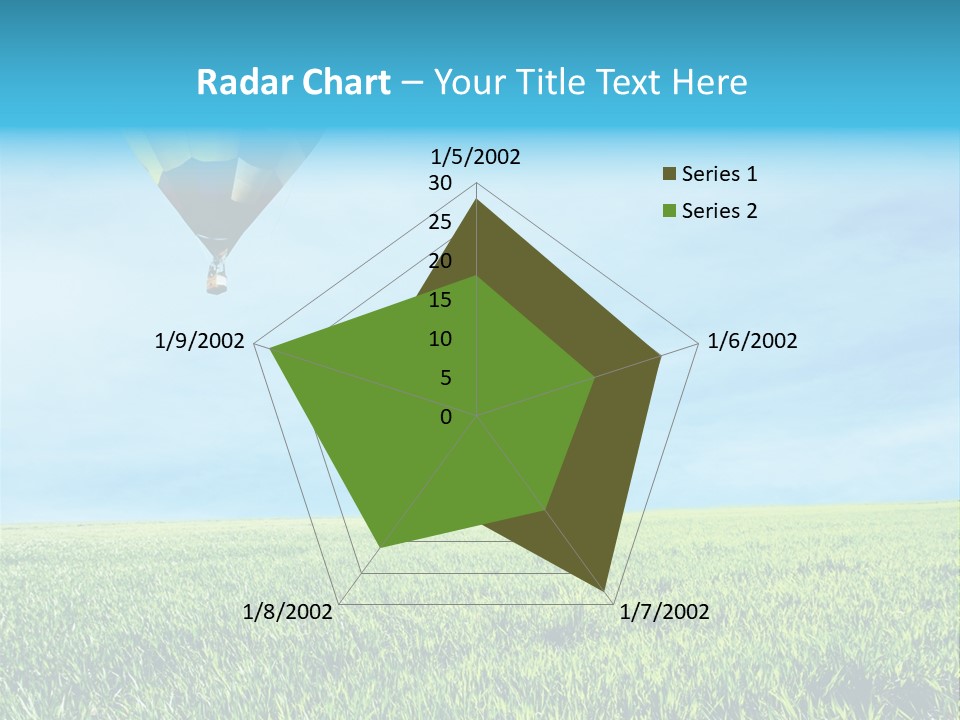 Transportation Summer Rise PowerPoint Template